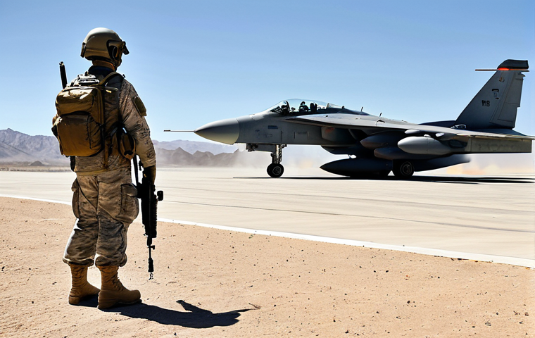 공군의 합동작전 전략 - **

"A coordinated military operation with Air Force planes providing support for ground troops in a...