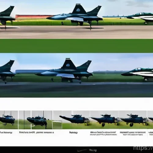 공군의 공군 특수부대 야간 작전 - The user wants three detailed image generation prompts in English, based on the provided Urdu text a...