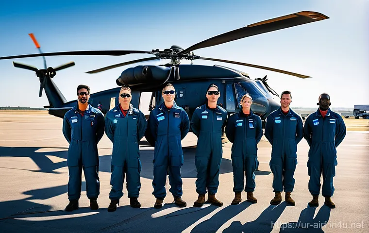 공군의 공군 구조 헬기 운용 - A dynamic and intense close-up of an advanced Air Force rescue helicopter performing a perilous nigh... 공군의 공군 구조 헬기 운용 - A dynamic and intense close-up of an advanced Air Force rescue helicopter performing a perilous nigh...