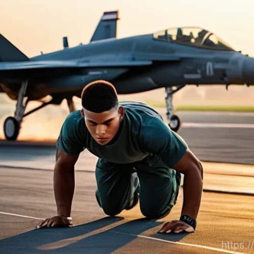 공군의 전투기 조종사 인터뷰 - **Prompt 1: The Ascent of a Guardian**
    "A determined young air force cadet, either male or femal...